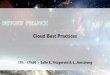 Devoxx France 2013 Cloud Best Practices