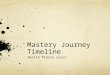 Mastery Journey Timeline