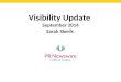 PR Visibility Update Fall 2014