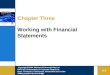 Fundamentals of Corporate Finance/3e,CH03