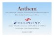 Anthem, Inc Webcast Presentation