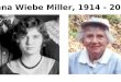 A tribute to mom, Anne Wiebe Miller, Normal, IL
