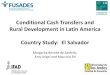 Margarita beneke conditional cash transfers and rural development in latin america