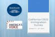 California Congressional District 22 Immigration Reform Survey - Magellan Strategies