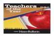 Teachers of the Year: 2010-2011