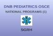 OSCE - National Programmes (SGRH)