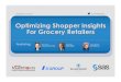 Optimizing Shopper Insights For Grocery Retailers