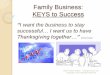 Keys to Family Business Success