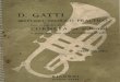 Gatti 3 Metodo Trompete Method Trumpet Cornetin Tromba Trompeta Sib