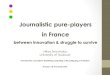 Journalistic pure-players in France between innovation & struggle to survive
