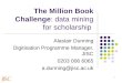 Data Mining for scholarship