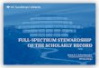 Full Spectrum Stewardship of the Scholarly Record by Brian E. C. Schottlaender, University of California San Diego