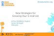 New Strategies for Growing Your Email List