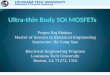 Ultra-thin body SOI MOSFETs: Term Paper_class presentation on Advanced topics in Microelectronics with CAD