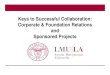 Keys to Successful Collaboration