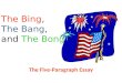 Bing bang bongo Persuasive Writing