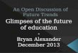 NITLE Shared Academics: An Open Discussion of Future Trends
