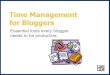 Time management-for-bloggers