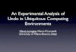 An Experimental Analysis of Undo in Ubiquitous Computing Environments