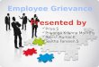 Employee grievance case study