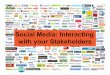 Social Media-Interacting With Your Stakeholders