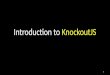 Intro to Knockout.JS for Salesforce1