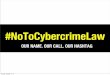 On the cybercrime act