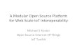 A Modular Open Source Platform for IoT