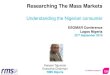 Researching The Mass Market by Kareem Tejumola
