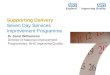 Supporting Delivery Seven Day Services Improvement Programme