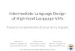 Intermediate Language Design of High-level Language VMs: Towards Comprehensive Concurrency Support