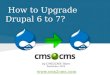 How to Upgrade Drupal 6 to 7 with CMS2CMS