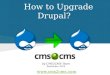 How to Upgrade Drupal with CMS2CMS