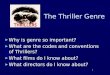 Introduction to thriller final
