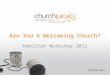 Are You A Welcoming Church (Hamilton)