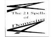 The 21 Spells of Domesius
