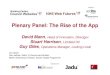 Opening plenary panel: the rise of the app #BPCW11