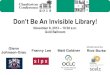 Charleston Neapolitan: Don't Be an Invisible Library!