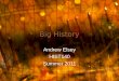 Assignment Big History Andrew Elsey