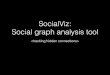 Media hack day: presenting social graph analysis tool