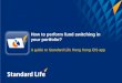 Standard Life Hong Kong mobile app for iOS - Fund Switching