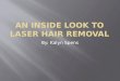 An inside look to laser hair removal power point