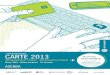 Carte 2013 agenda