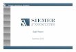 Siemer & Associates SaaS Industry Report Summer 2013