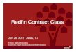 Dallas contract class 7.26.12