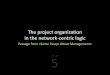 (5) Essay «The Project Organization In The Network-centric Logic»
