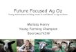 Future Focused AgOZ Conference Melissa Henry