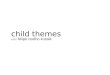 Child themes no WordPress