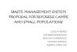 WASTE MANAGEMENT For Refugee Camps and Small Populations