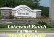 Lakewood Ranch Farmers Market